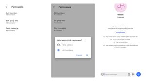 Signal is getting broadcast mode for groups on Android