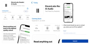 ElevenLabs mobile app