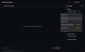 Gemma v2 on AI Studio