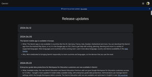 Gemini updates