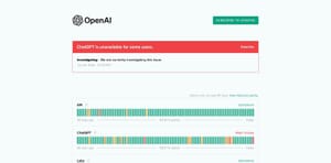 ChatGPT is down