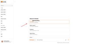 Mistral AI Pandragon