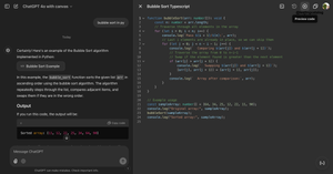 ChatGPT canvas code execution