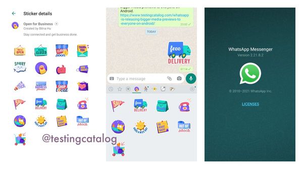 How to download WhatsApp "Open for business" sticker pack even if it is not available in your region