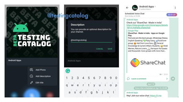 voice chat in telegram voice chat in telegram