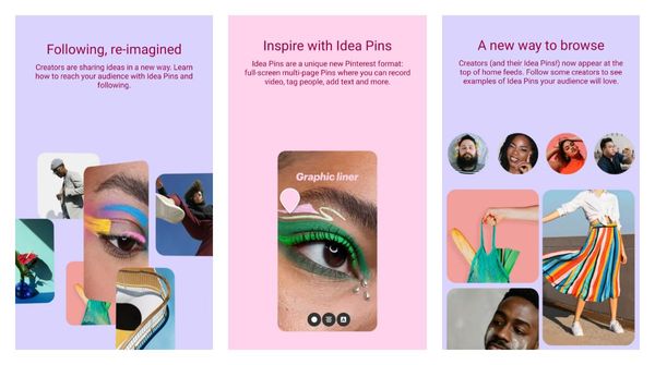 Pinterest pushed Idea Pins to everyone on Android