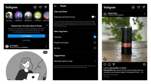 Now, everyone can hide like count on Instagram for Android