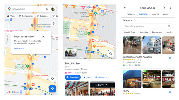 ICYMI: Google Maps rolled out street-level details for more cities
