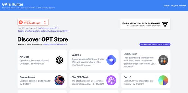 Discovering Custom GPTs: A Guide for OpenAI PLUS Subscribers