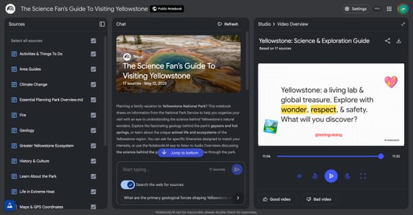 GENERATE VIDEO OVERVIEWS IN NOTEBOOKLM visual data 4